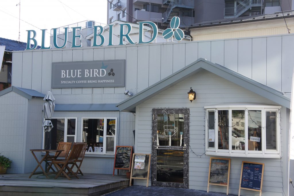 至福のコーヒーとクロワッサンサンド【café BLUE BIRD】